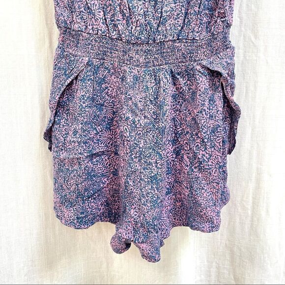ECOTE Patterned Strappy Scoop Romper - Picture 13 of 15